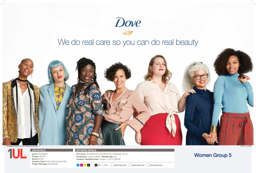 marketing kampaniyaları – Dove Real Beauty nümunəsi